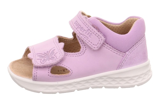 Босоножки Superfit для девочки, фиолетовые фото 2