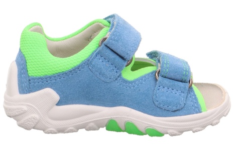 Сандалии SUPERFIT для мальчика, голубые фото 4