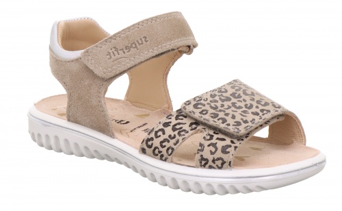 Босоножки SUPERFIT для девочки, леопардовые