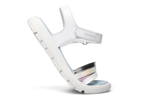 Босоножки Pablosky для девочки, белые фото 5