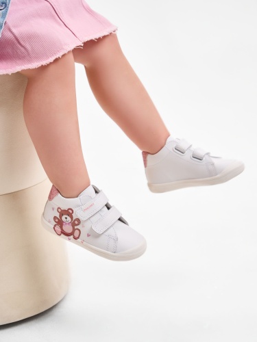 Ботинки PABLOSKY для девочки, белые фото 4