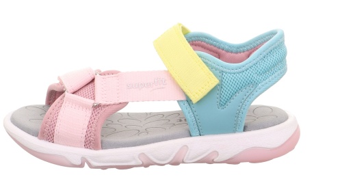 Босоножки SUPERFIT для девочки, розовые фото 5