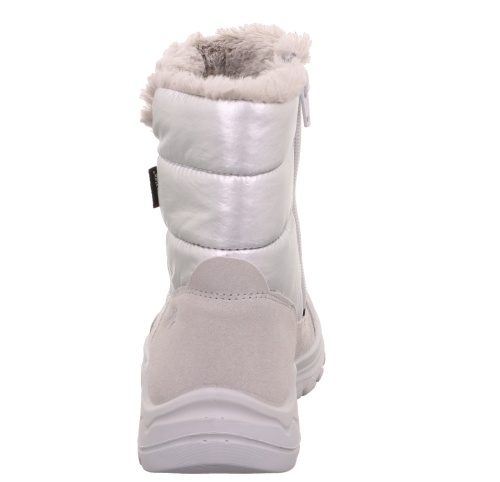 Дутики Superfit для девочки, серебряные фото 5