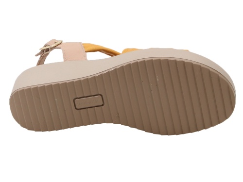 Женские босоножки IMAC, желтые фото 6