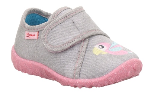 Тапочкии Superfit для девочки, серые