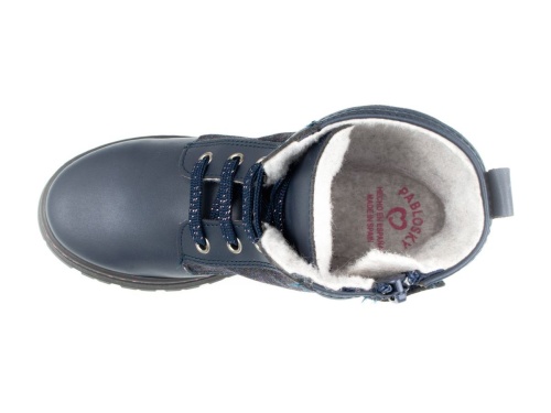 Ботинки PABLOSKY для девочки, синие фото 10