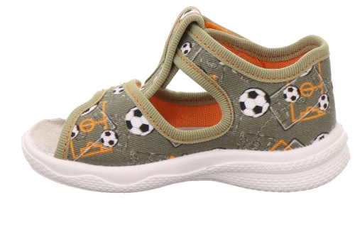 Сандалии SUPERFIT для мальчика, зелёные фото 4