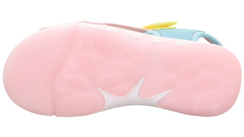 Босоножки SUPERFIT для девочки, розовые фото 9