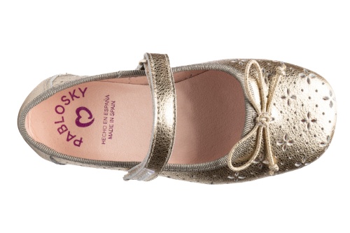 Туфли PABLOSKY для девочки, золотые фото 8