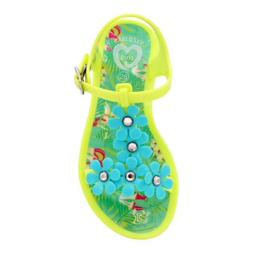 Обувь пляжная PABLOSKY для девочки, жёлтые фото 7