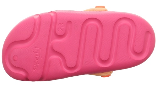 Обувь пляжная SUPERFIT для девочки, розовая фото 6