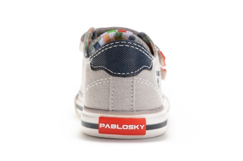 Кеды PABLOSKY для мальчика, серые фото 3