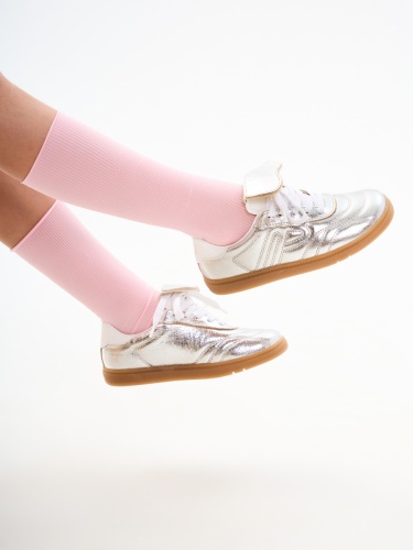 Кеды PABLOSKY для девочки, серебряные фото 3