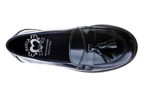 Лоферы PAOLA для девочки, синие фото 8