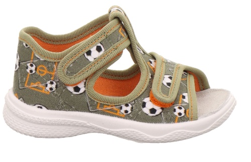 Сандалии SUPERFIT для мальчика, зелёные фото 2