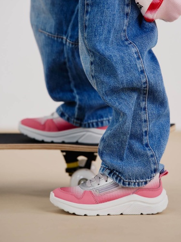 Кроссовки Superfit для девочки, розовые фото 2