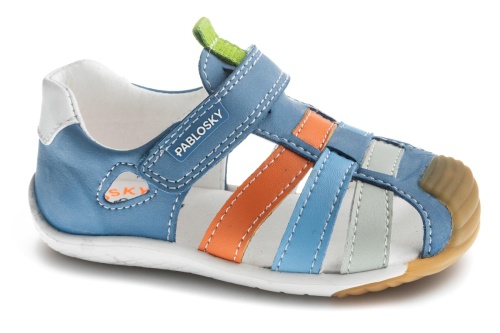 Сандалии Pablosky для мальчика, голубые