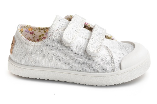 Кеды PABLOSKY для девочки, серебряные