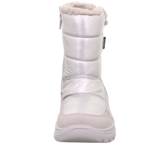 Дутики Superfit для девочки, серебряные фото 3