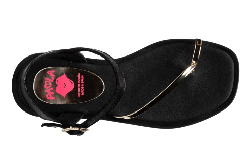 Босоножки Paola для девочки, чёрные фото 5