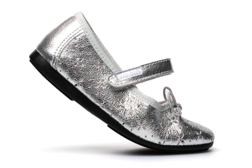 Туфли Pablosky для девочки, серебряные фото 9