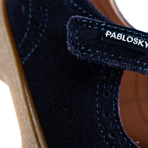 Туфли PABLOSKY для девочки, синие фото 10