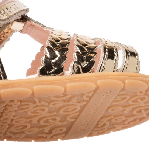 Босоножки Pablosky для девочки, золотые фото 7