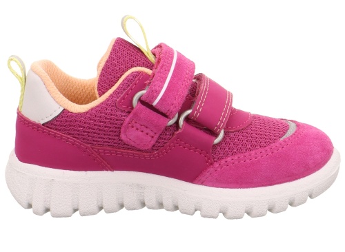 Кроссовки Superfit для девочки, розовые фото 4