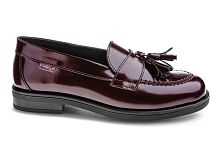 Лоферы PAOLA для девочки, бордовые