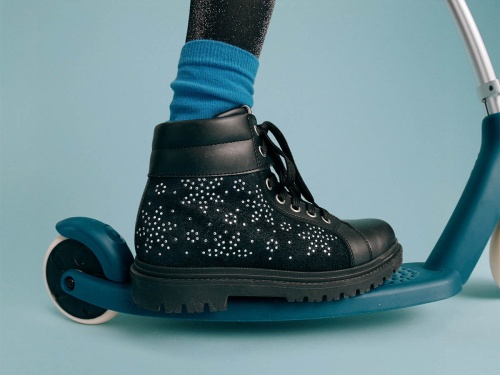 Ботинки PABLOSKY для девочки, чёрные фото 3