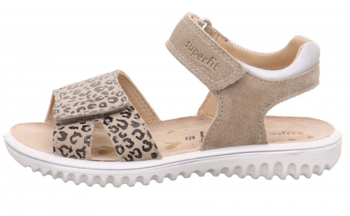 Босоножки SUPERFIT для девочки, леопардовые фото 6