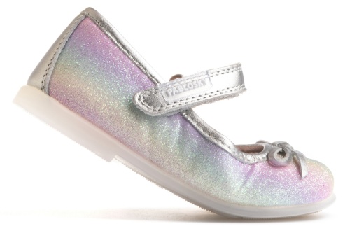 Туфли Pablosky для девочки, серебристые фото 5