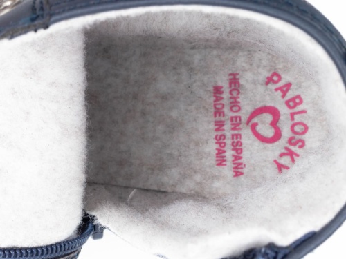 Ботинки PABLOSKY для девочки, синие фото 11