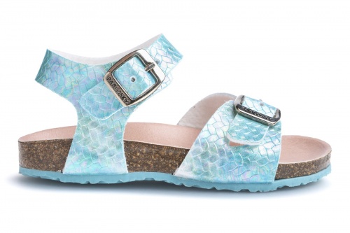 Сандалии БИО PABLOSKY для девочки, голубые фото 2