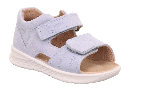 Босоножки SUPERFIT для девочки, голубые