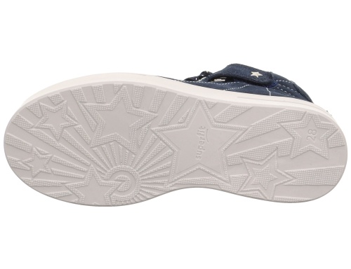 Высокие кеды Superfit для девочки, синие фото 6