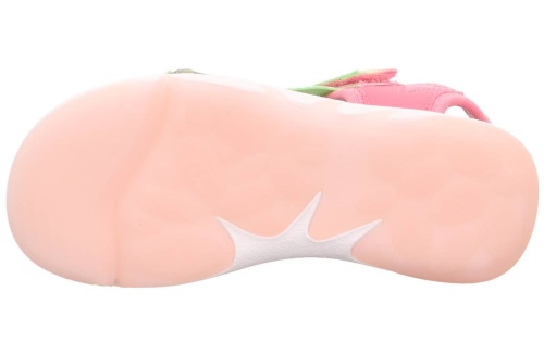 Босоножки Superfit для девочки, зелёные фото 6