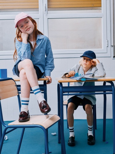 Лоферы PAOLA для девочки, бордовые фото 3