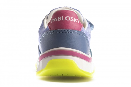 Кроссовки PABLOSKY для девочки, голубые фото 4