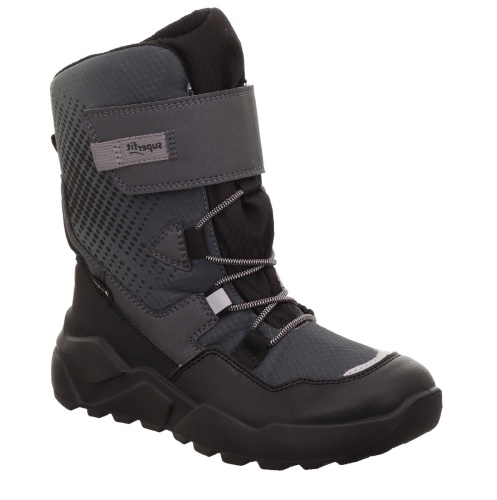 Сапоги Superfit для мальчика, чёрные