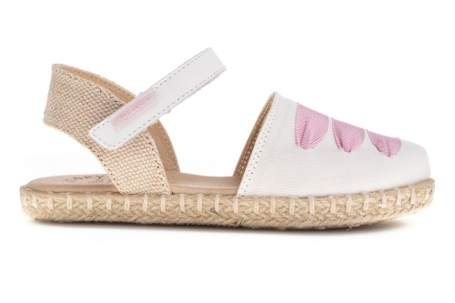 Эспадрильи PABLOSKY для девочки, белые фото 2