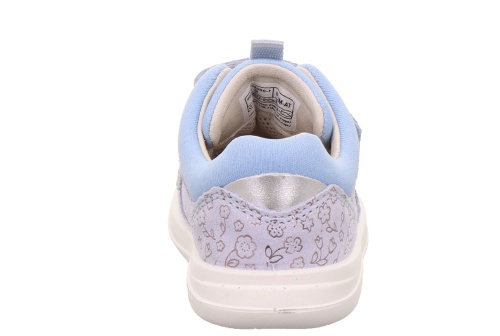 Полуботинки Superfit для девочки, голубые фото 5