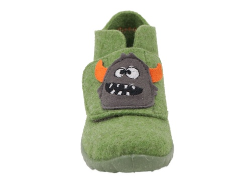 Тапочки SUPERFIT для мальчика, зелёные фото 4