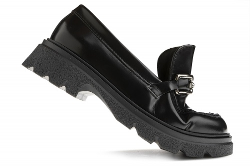 Лоферы PAOLA для девочки, черные фото 5