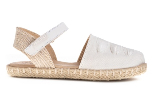 Эспадрильи PABLOSKY для девочки, белые фото 2