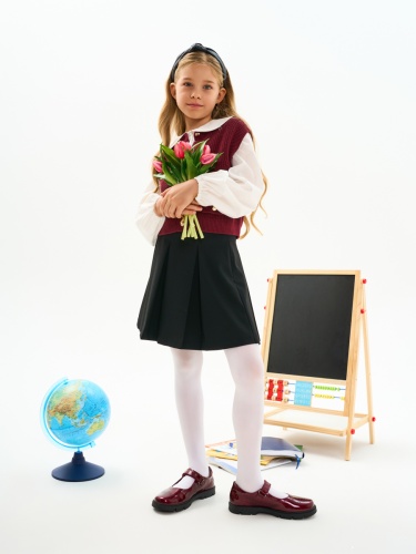 Туфли PABLOSKY для девочки, бордовые фото 4