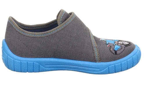 Тапочкии Superfit для мальчика, серые фото 4