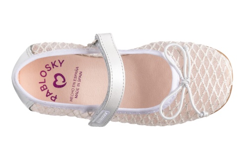 Туфли Pablosky для девочки, белые фото 8