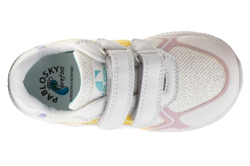 Кроссовки PABLOSKY для девочки, белые фото 7