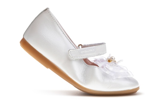 Туфли Pablosky для девочки, белые фото 5